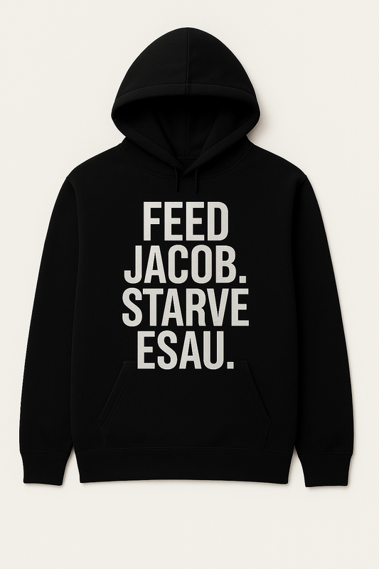 Limited Edition Black Silkscreen Print Pullover Hoodie